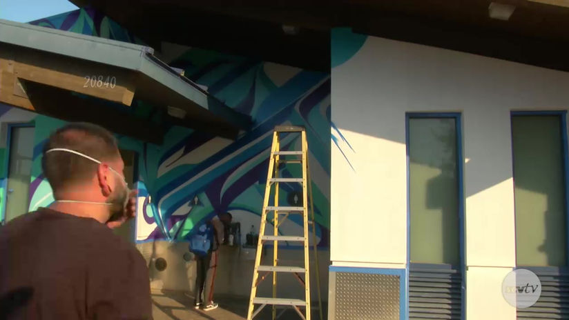Finding Art: Skate Park Mural